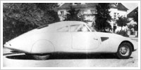 1930's aerodynamic test car